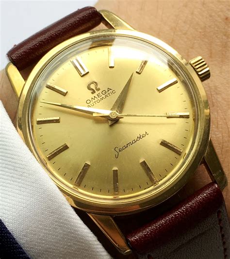 omega seamaster 1979 gold|vintage omega seamaster price guide.